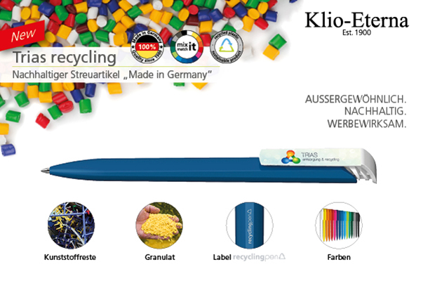 Klio-Eterna Recycling Kugelschreiber